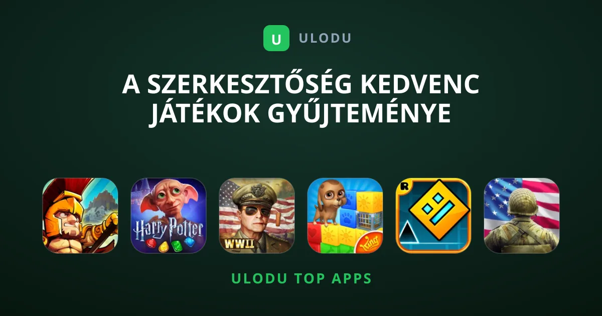 A Szerkesztőség Kedvenc Játékok Gyűjteménye Mobilra
